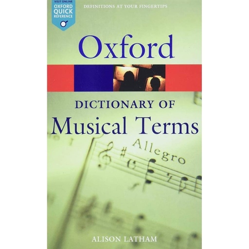 Oxford Dictionary Musical Terms