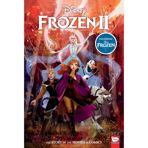 Disney Frozen and Frozen 2: The Story of the Movies in Comics