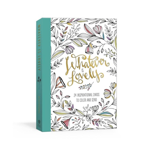 Whatever Is Lovely Postcard Book